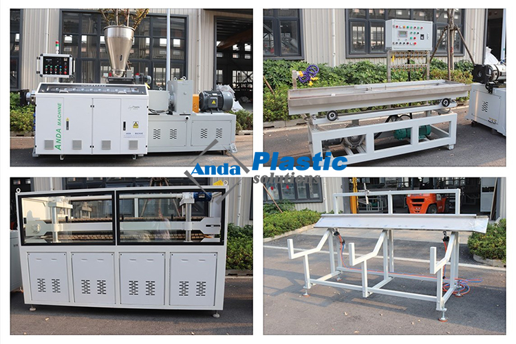 डब्ल्यूपीसी लौवर पैनल उत्पादन लाइन, डब्ल्यूपीसी फ्लूटेड पैनल मशीन, डब्ल्यूपीसी फ्लूटेड पैनल बनाने की मशीन