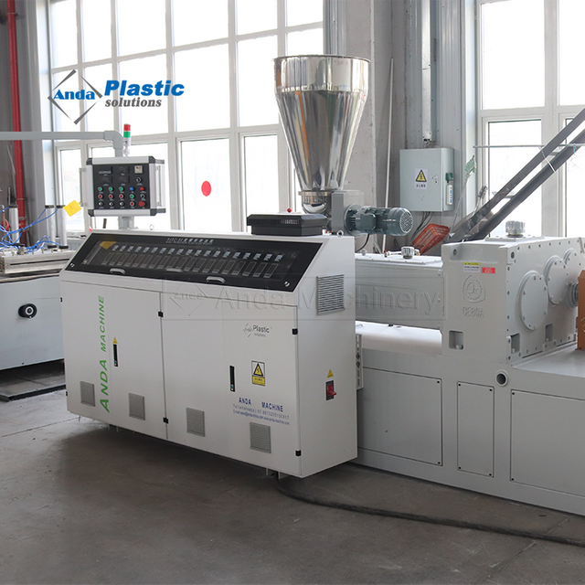 पीवीसी रेन गटर प्रोफाइल एक्सट्रूज़न लाइन