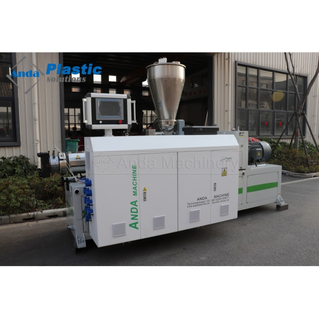 टचस्क्रीन यूपीवीसी डोर और विंडो प्रोफाइल एक्सट्रूज़न मशीन