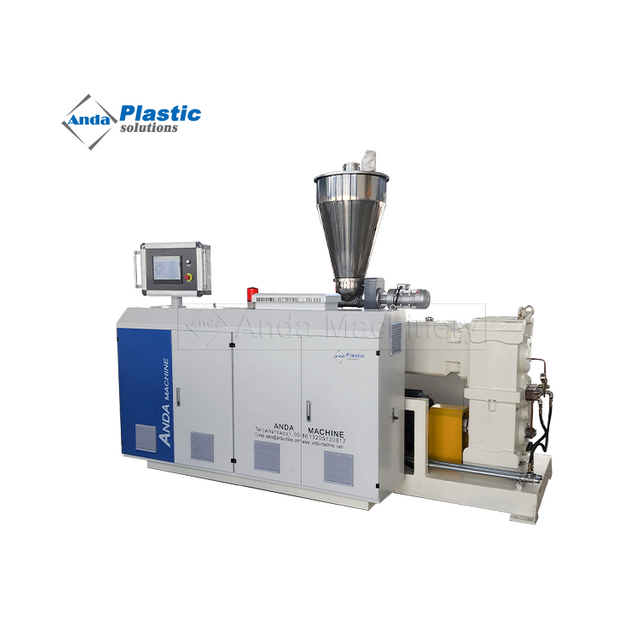 लकड़ी प्लास्टिक समग्र WPC फर्श अलंकार फेंसिंग प्रोफाइल बनाने की मशीन