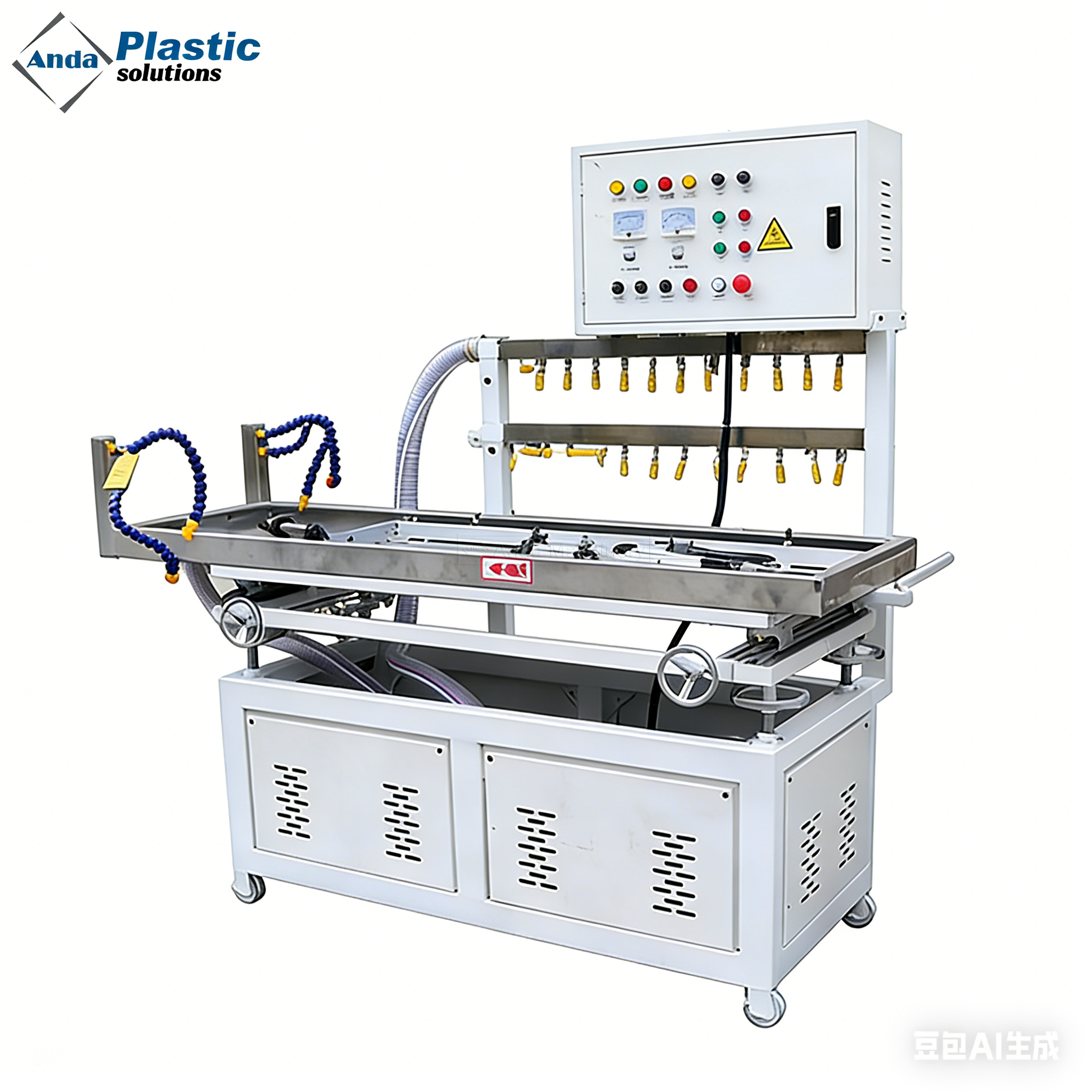 हाई स्पीड डब्ल्यूपीसी फ्लूटेड वॉल पैनल बनाने की मशीन