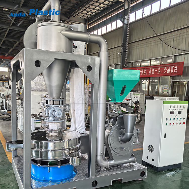 Anda भारी शुल्क ऊर्जा सेविंग PVC Pulverizer मशीन