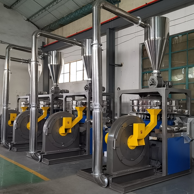 पीई पीपी प्लास्टिक पुल्वराइज़र पाउडर ग्राइंडर मशीन