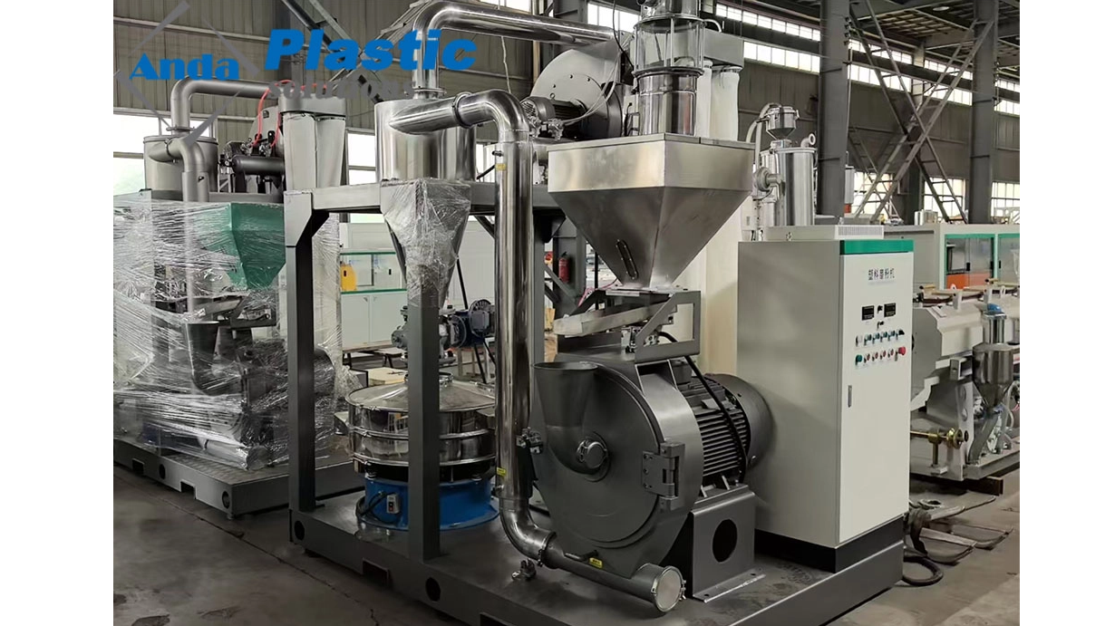 Anda मशीनरी की उच्च दक्षता भारी-शुल्क पीवीसी ग्राइंडर मशीन