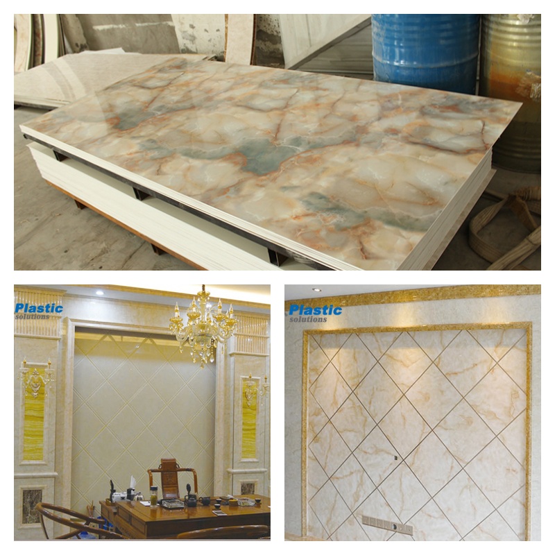 पीवीसी संगमरमर शीट बनाने की मशीन, पीवीसी कृत्रिम संगमरमर शीट मशीन, पीवीसी नकली संगमरमर शीट मशीन