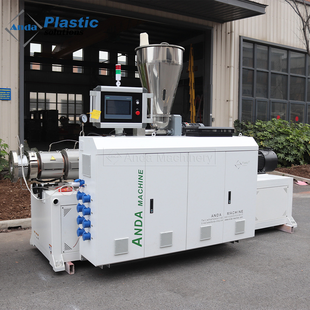 Anda पीवीसी दीवार पैनल के लिए मशीनरी प्लास्टिक एक्सट्रूडर मशीन