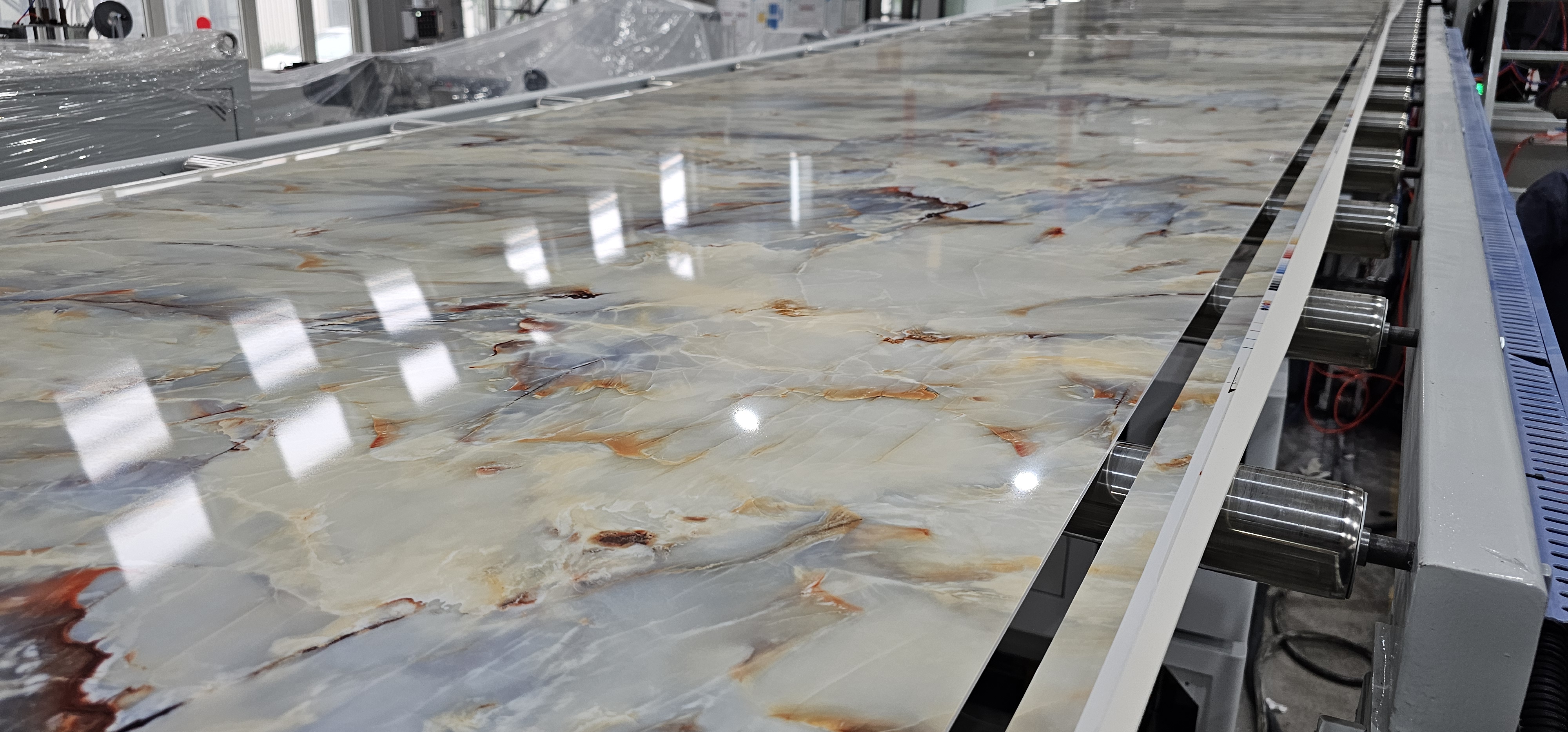 Anda पीवीसी आर्टिफिशियल मार्बल शीट मशीन