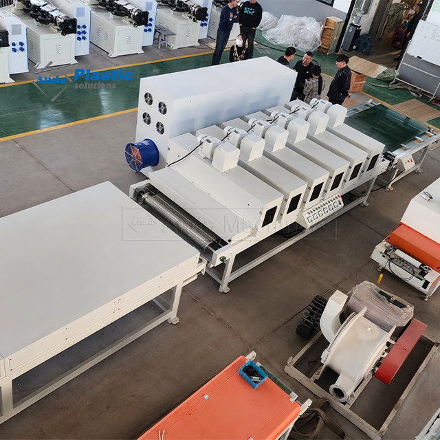 1050 एसपीसी एलवीटी फ्लोर यूवी कोटिंग प्रिंटिंग मशीन