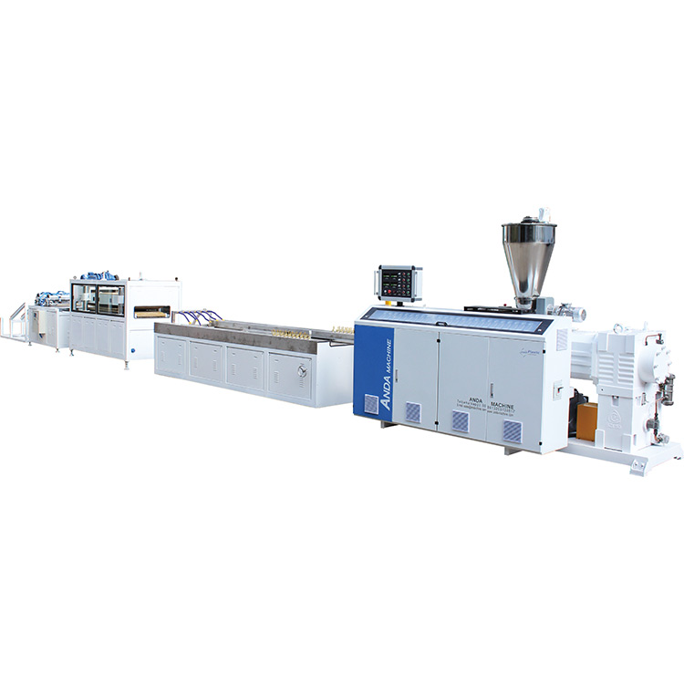 WPC fluted दीवार पैनलों बनाने वाली मशीन के अनूठे गुणों की खोज