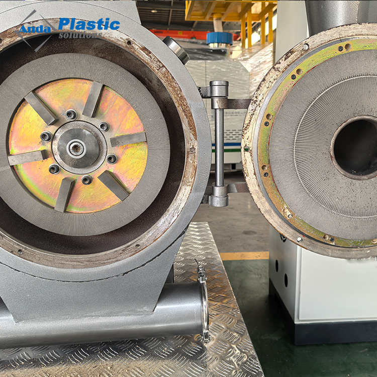 Anda भारी शुल्क ऊर्जा की बचत पीवीसी प्लास्टिक पुलवराइज़र पाउडर ग्राइंडर मशीन